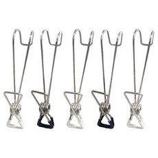 월드크린 스테인리스 논슬립 다용도 집게, 랜덤발송, 5개