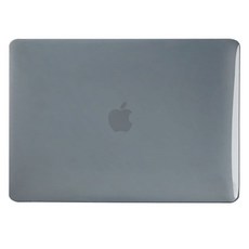 Winnies 水晶亮面 MacBook保護殼 15.3 Air A2941, 黑色