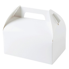 生奶油盒 大, 白色, 1套