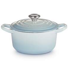 LE CREUSET 典藏琺瑯鑄鐵圓鍋, 14cm, 海岸藍, 1個