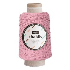 Yarna Jana Chablis Consa 針織紗 100 公克, 128 灰玫瑰, 1個