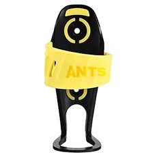 Ants 輕量彩色束帶自行車水壺架, 1個, 黃色