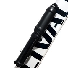 Ants 超輕量 100PSI 便攜式自行車打氣筒, 1個, 黑色