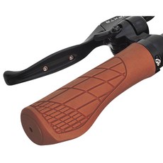 Ants 防滑網格自行車握把套組, 棕色, 1套