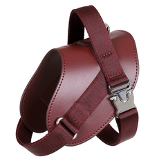 Hozi 馬鞍胸背帶, 1個, 酒紅色