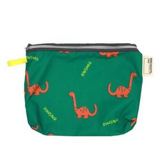 BEBE CHOUETTE 尿布收納袋, 侏儸紀(綠色)(收納袋), 隨機出貨(緞帶)