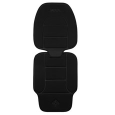 seec 優質汽車座椅保護墊, 黑色, 1個