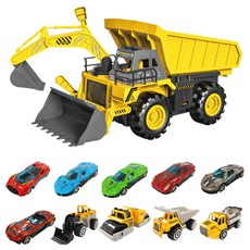 momsi 高級變形工程車, 1個, 混合顏色