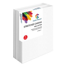 Color Project 棉布畫布 F型, 4個, 2號