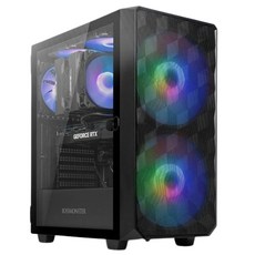 한성컴퓨터 2023 보스몬스터 AX 라이젠5 라이젠 7000 시리즈 지포스 RTX 4060 Ti, 블랙, 16GB, 500GB, Free DOS, 560ANTFA