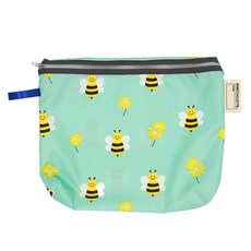 BEBE CHOUETTE 尿布收納袋, 蜜蜂大冒險(收納袋), 隨機出貨(緞帶)