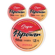Royal 超強力尼龍單絲魚線, 透明, 3個