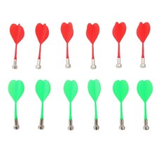 파티공구 자석다트핀 2종 x 6p 세트, 그린 + 레드, 1세트