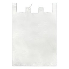 World Clean 白色附提把棉被塑膠袋, 100L, 50個