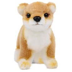 HANSA TOY 7446 寶寶柴犬娃娃 17cm.L, 綜合色, 1個
