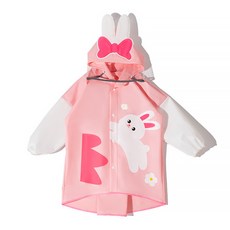 Starbean 女童兔子連帽雨衣