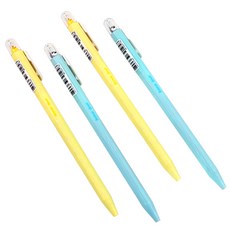 WITHNA 躲貓貓動物中性筆 2款 x 2入組 74-0492, 藍色, 黃色, 1套