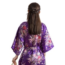 Kumal 日式浴袍 FREE, 1個, 紫色