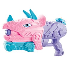 星之玩具 恐龍大容量強力情侶水槍 三角龍 大型, 粉紅色