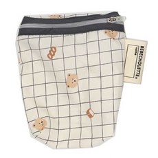 BEBE CHOUETTE 藥物收納包, 象牙白小熊