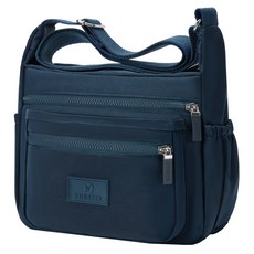 越思特 Add Edit女款輕量馬德蓮肩背包, 海軍藍