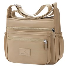 越思特 Add Edit女款輕量馬德蓮肩背包, 沙米色