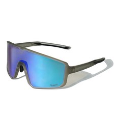 Cinalli 無需更換鏡片 鏡面變色 偏光 防霧 Hobi 多合一運動太陽眼鏡, 灰色 + 綠色, 1個