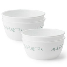 Corelle Brands 康寧餐具 Country Cottage 麵碗 小, 混合色, 4個