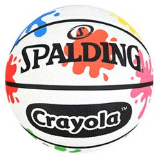 SPALDING 斯伯丁 Crayola Palette 籃球, 85086Z, 1個