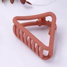 수스다 삼각아크릴 헤어집게핀 머리핀