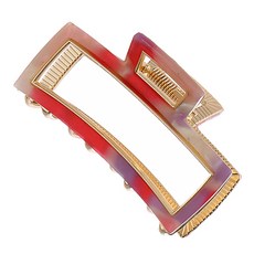 수스다 사각 메탈 셀룰로오스 헤어집게핀 4123