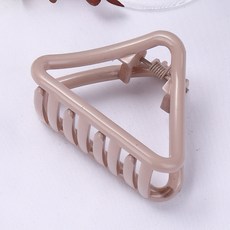 수스다 삼각 아크릴 헤어집게핀