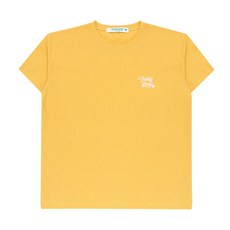 테디베어 여성용 통기성 스몰 로고 자수 반팔 티셔츠 TBONHSD20025