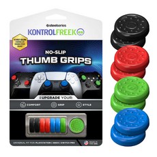 컨트롤프릭 No Slip Thumbgrip UNI 4종 x 2p 세트, 혼합색상, 1세트