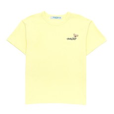 테디베어 여성용 사이드 베어 로고 반팔 티셔츠 TBONHSD20065