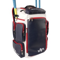 HATAKEYAMA Authentic Premium Alpha Edition 後揹包 B-1型, 1個, 海軍藍 + 白色 + 紅色