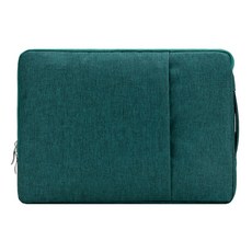 위니즈 핸들형 노트북 파우치, 그린, 1개