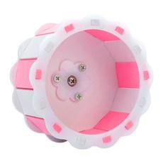 Yoreungae 小動物彩色向日葵滾輪 18cm, 1個, 粉紅色