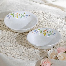 Corelle Brands 康寧餐具 浪漫花園前菜盤, 1套, 盤子 2入, 混合色
