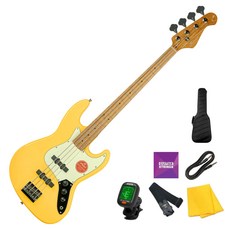 벤티볼리오 파라볼릭 입문용 베이스기타, J1W-LITE, 버터옐로우, 1개