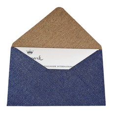 Hallmark 素色名片信封, 藍色, 30個