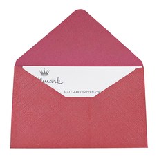 Hallmark 素色名片信封, 紅色, 30個