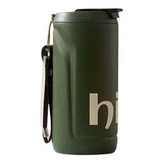 Bablov 保溫保冷不鏽鋼杯, 1個, 深綠色, 450ml