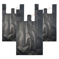 World Clean 黑色手提塑膠袋, 30L, 300個