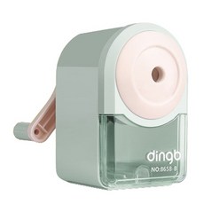 dingb 鼎邦 Peerist 手排 5 速可調速削鉛筆機, 1個, 03 綠色