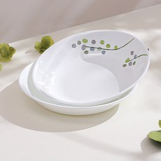 Corelle Brands 康寧餐具 Green Delight 大號配菜碗, 混合色, 2個