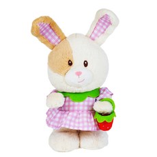 cuddle barn 會跳舞的兔子電動玩偶, 34cm, 小兔子露露