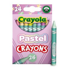 Crayola 繪兒樂 粉彩蠟筆, 1個, 24色