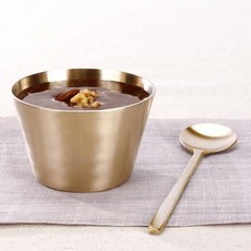 INHYUN Gongbang 安城鍮器 Sodam 碗 + 湯匙組, 單一顏色, 1套