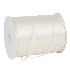 Inp 緞帶 3mm 03A, 1個, 042 白象牙色, 790m